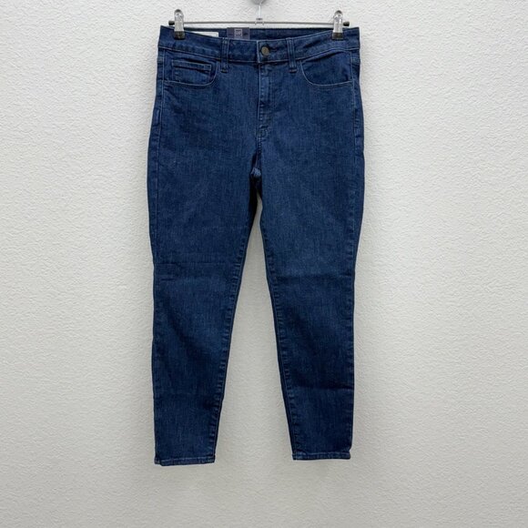 Gap Mid Rise Universal Jegging Stretch Denim Blue Jeans Womens size 30/10P NEW - Picture 1 of 11
